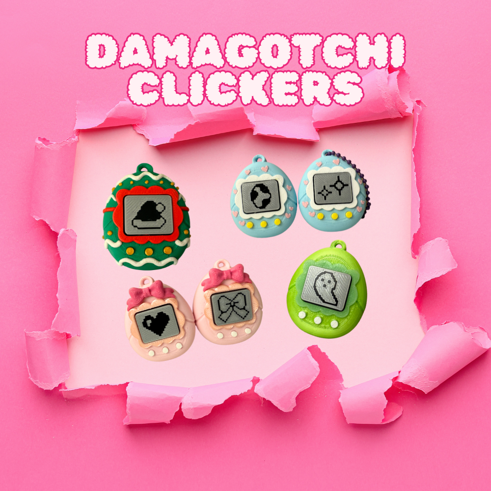 Tamagotchi Keyring Clicker