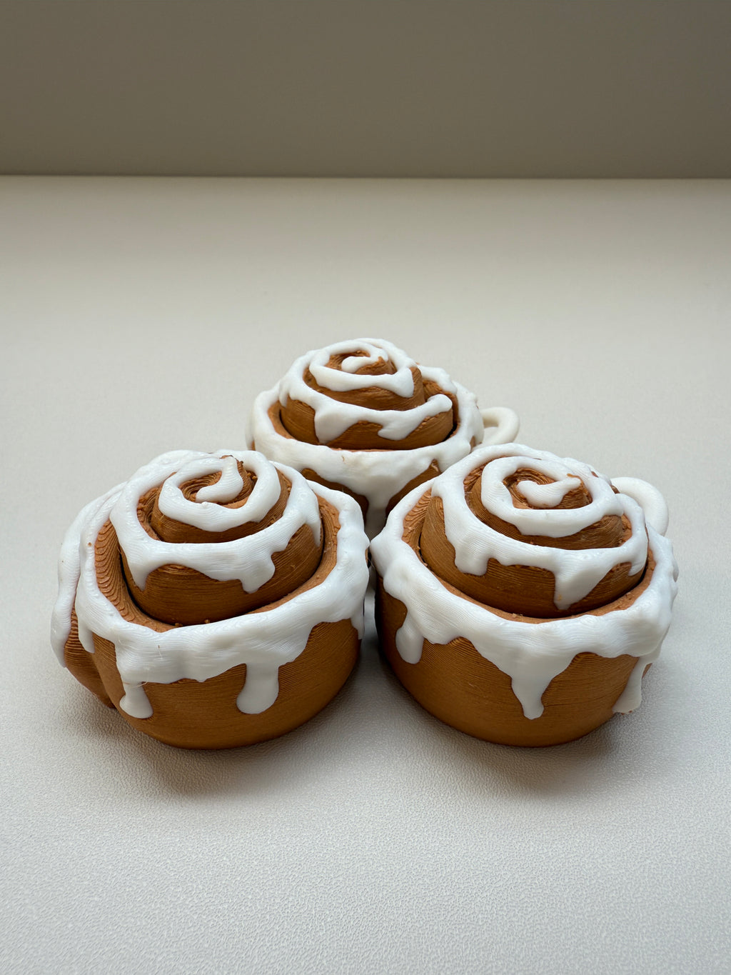 Cinnamon Roll Keyring Clicker