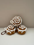 Cinnamon Roll Keyring Clicker