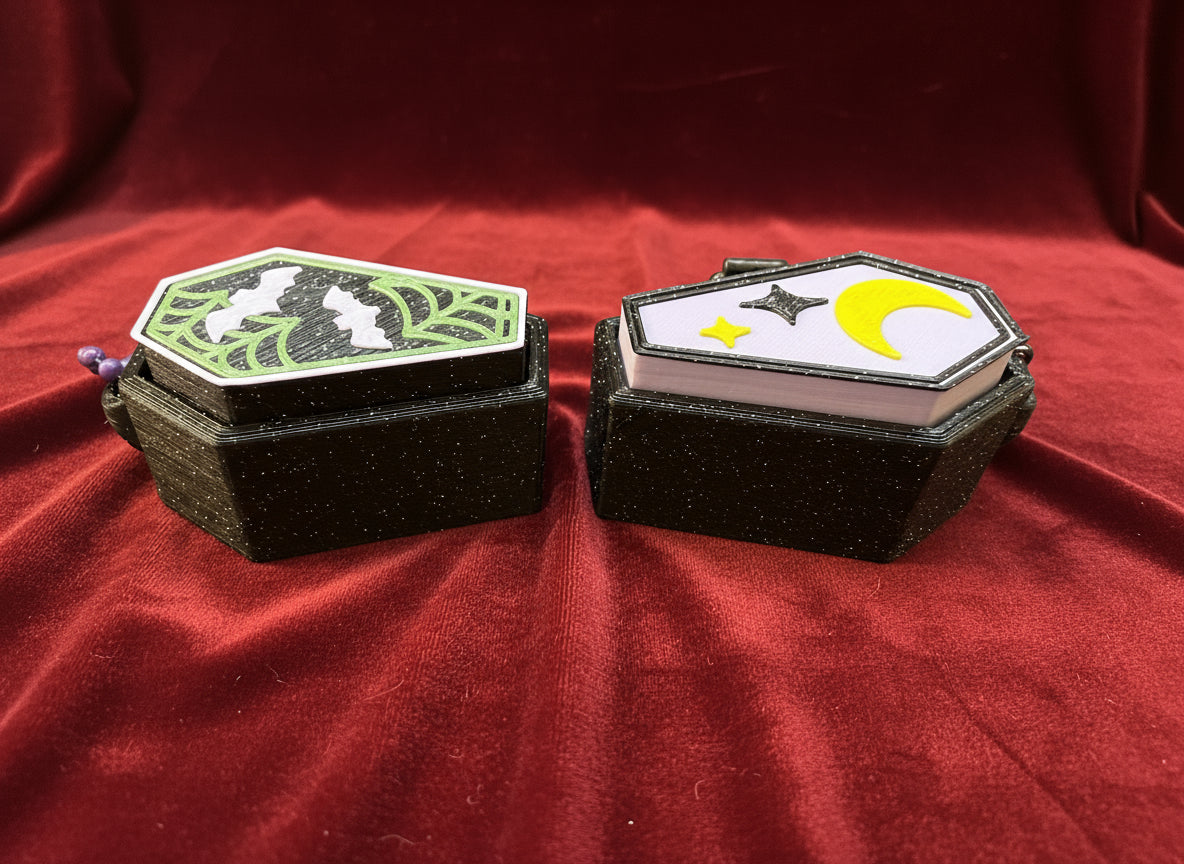 不気味な棺のクリッカーキーホルダー