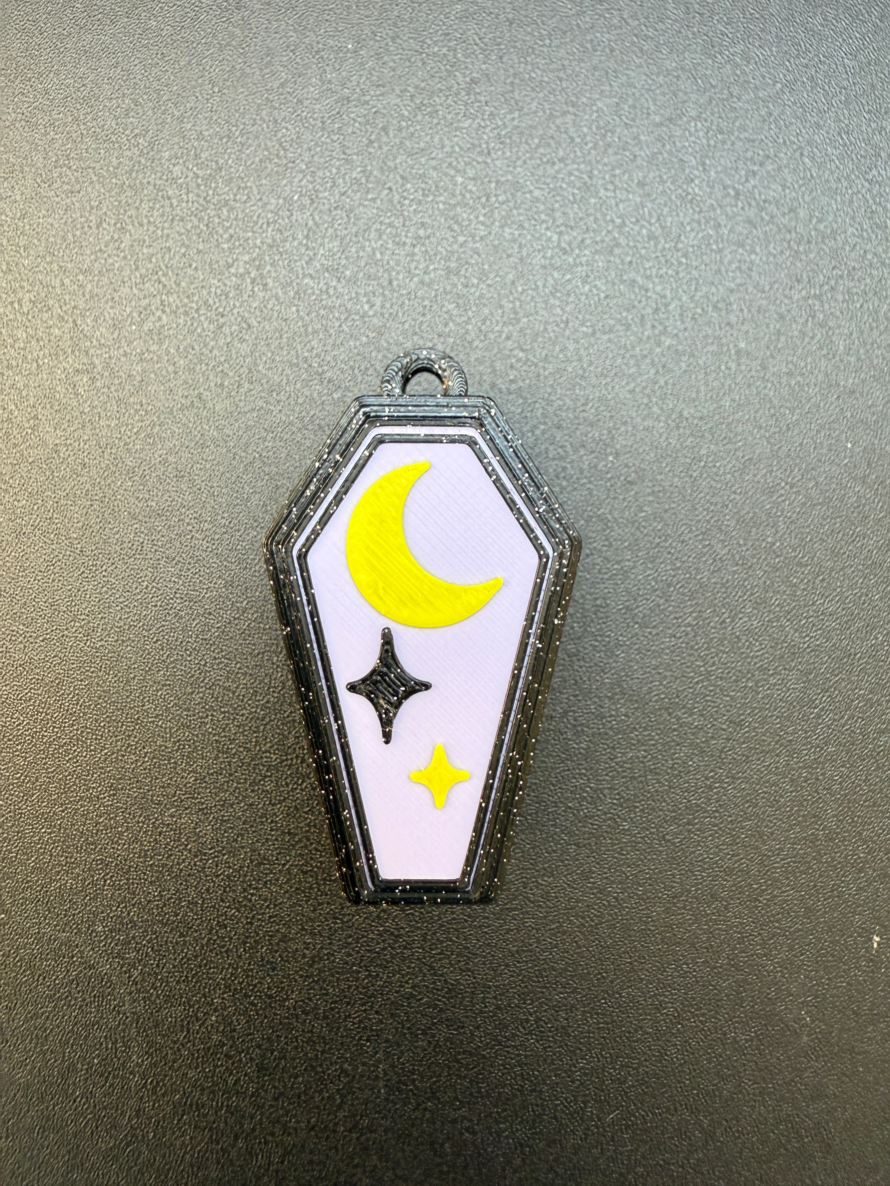 Spooky Coffin Keyring Clicker