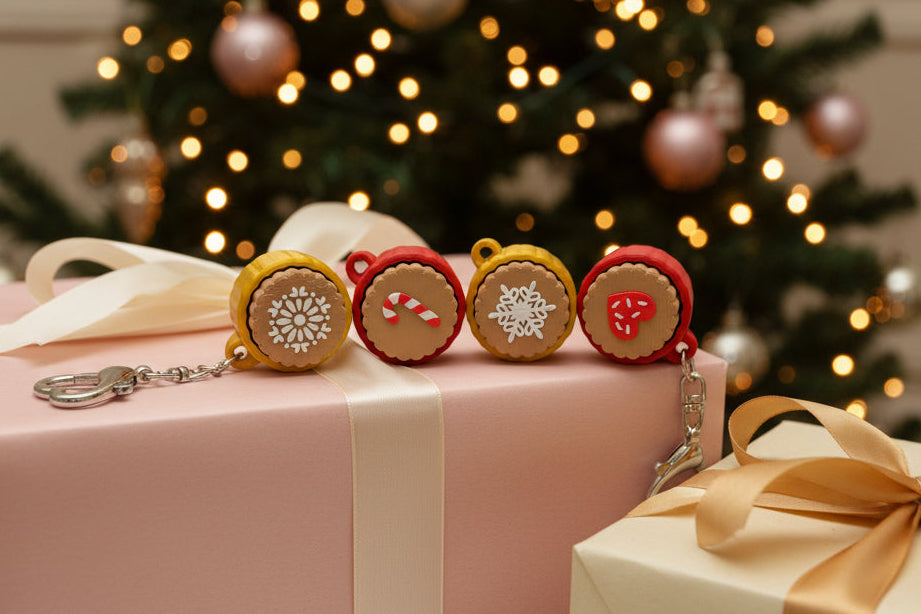 Christmas Cookie Keyring Clicker