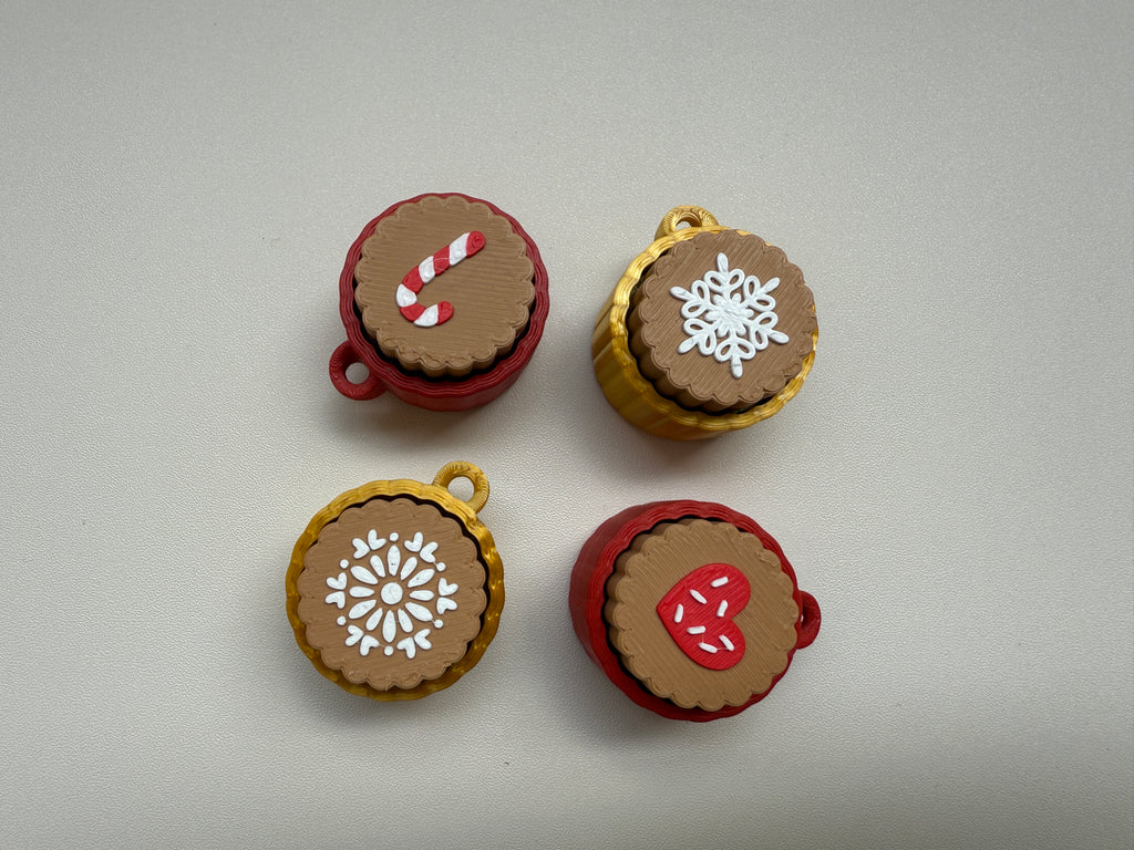 Christmas Cookie Keyring Clicker