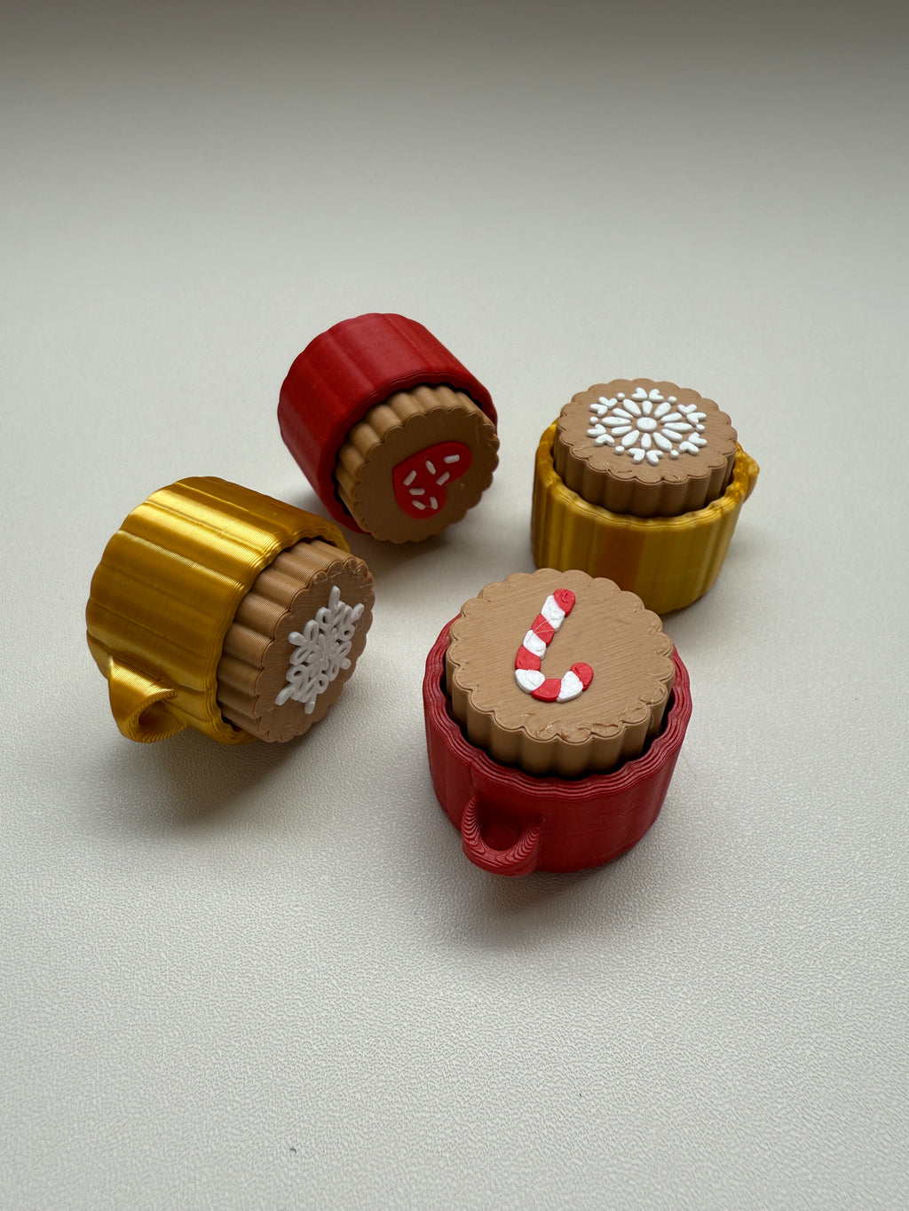 Christmas Cookie Keyring Clicker