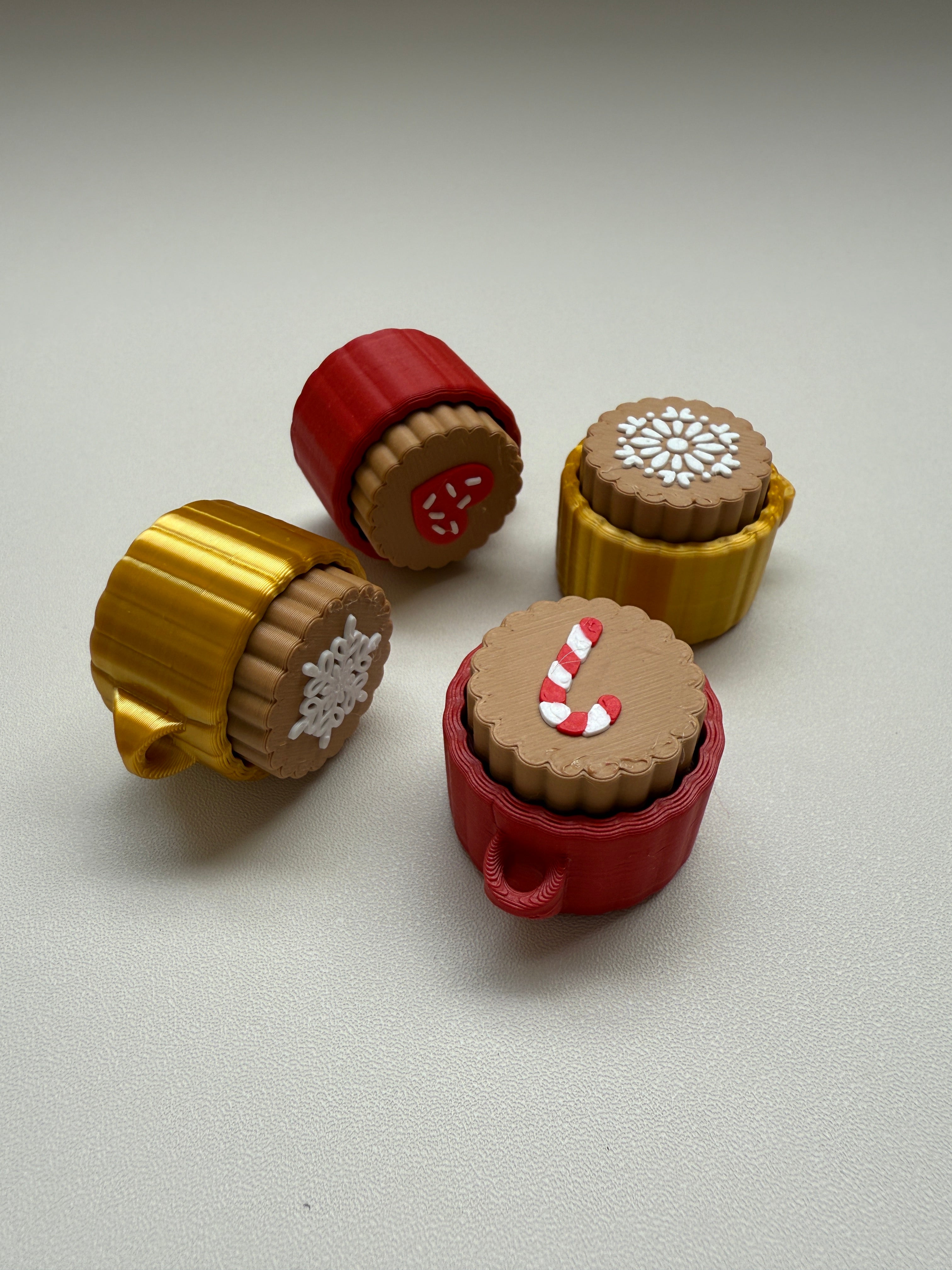 Christmas Cookie Keyring Clicker