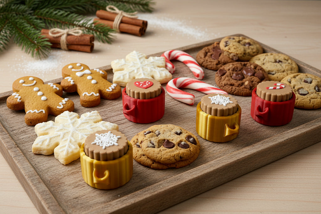 Christmas Cookie Keyring Clicker