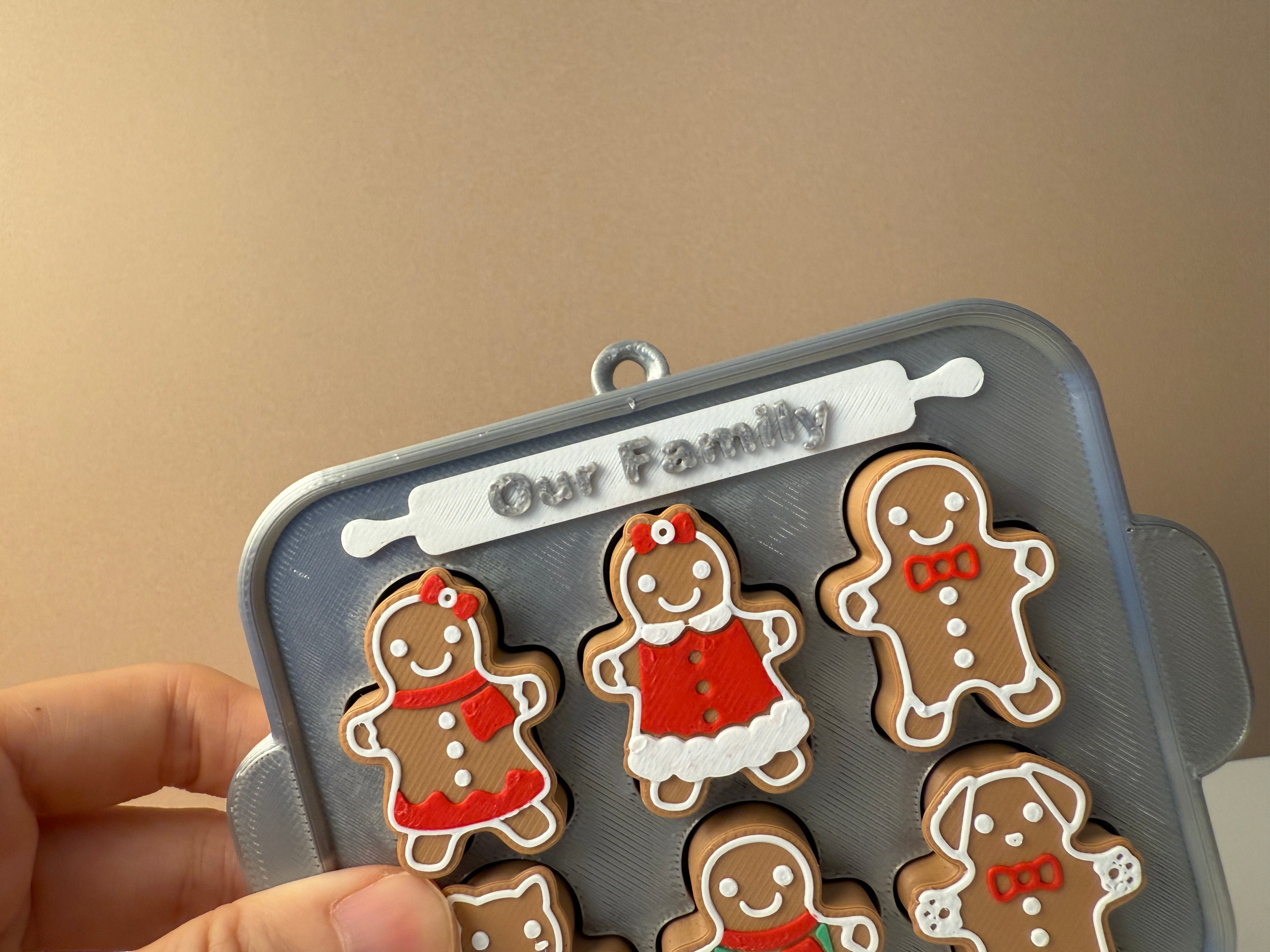 Gingerbread Man/Cookie Tray Clicker