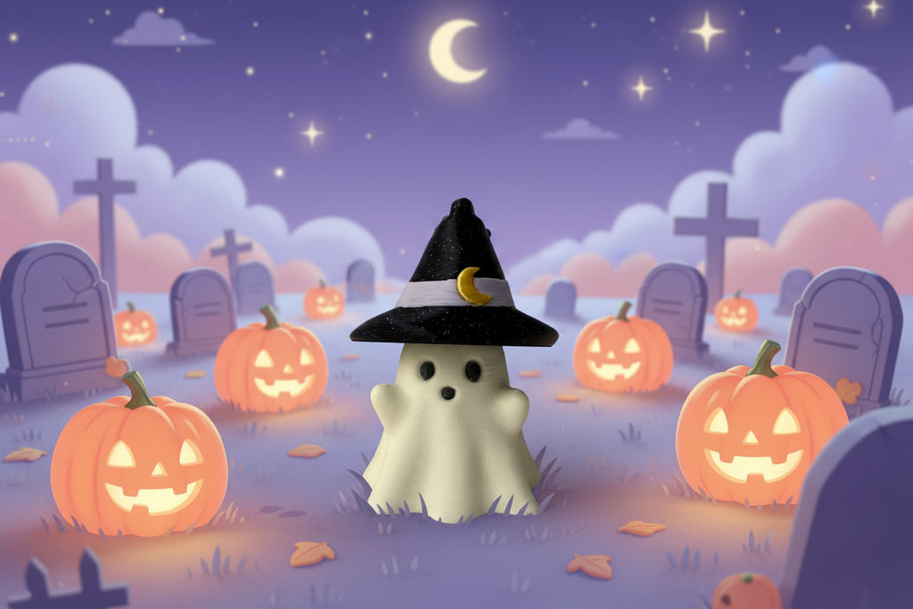 Boo-tiful Witch Keyring Clicker