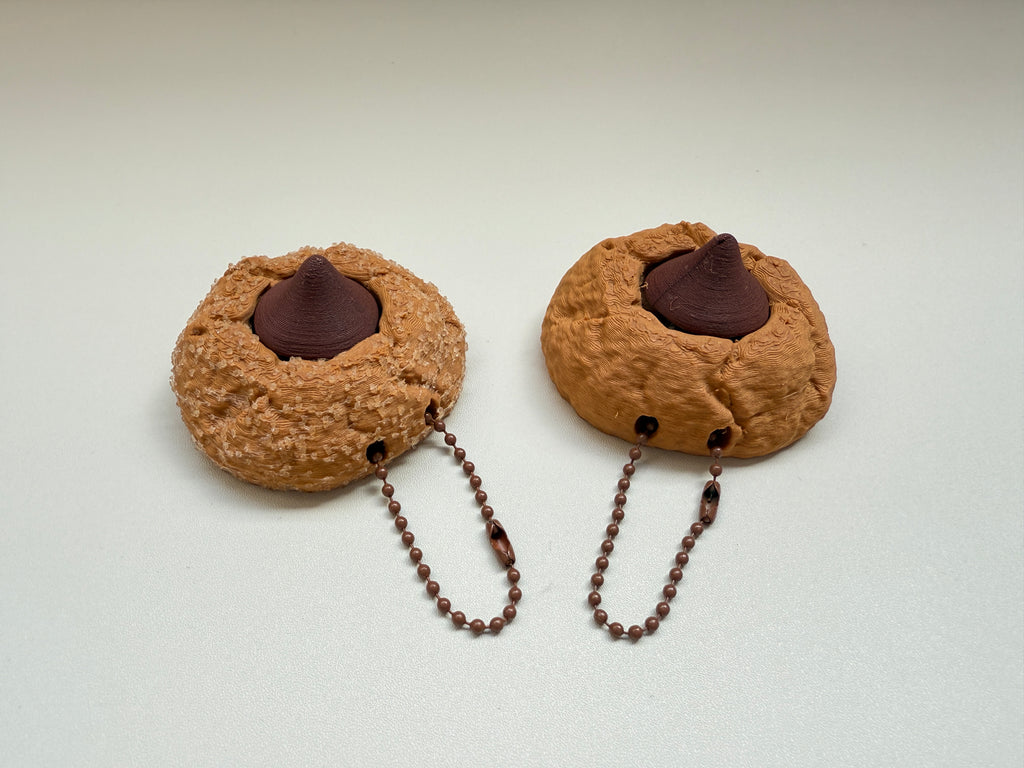 Chocolate Cookie Keyring Clicker