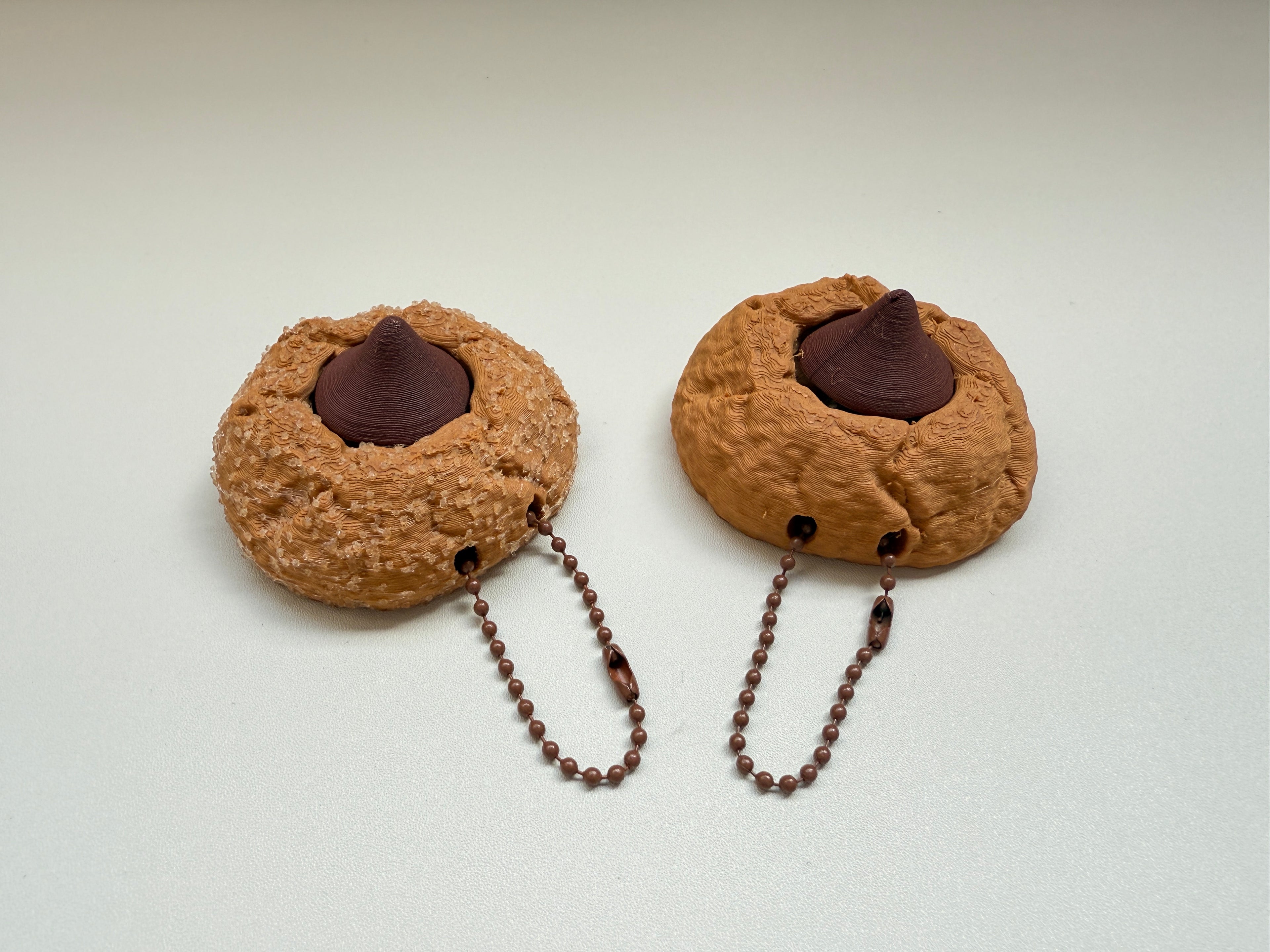 Chocolate Cookie Keyring Clicker