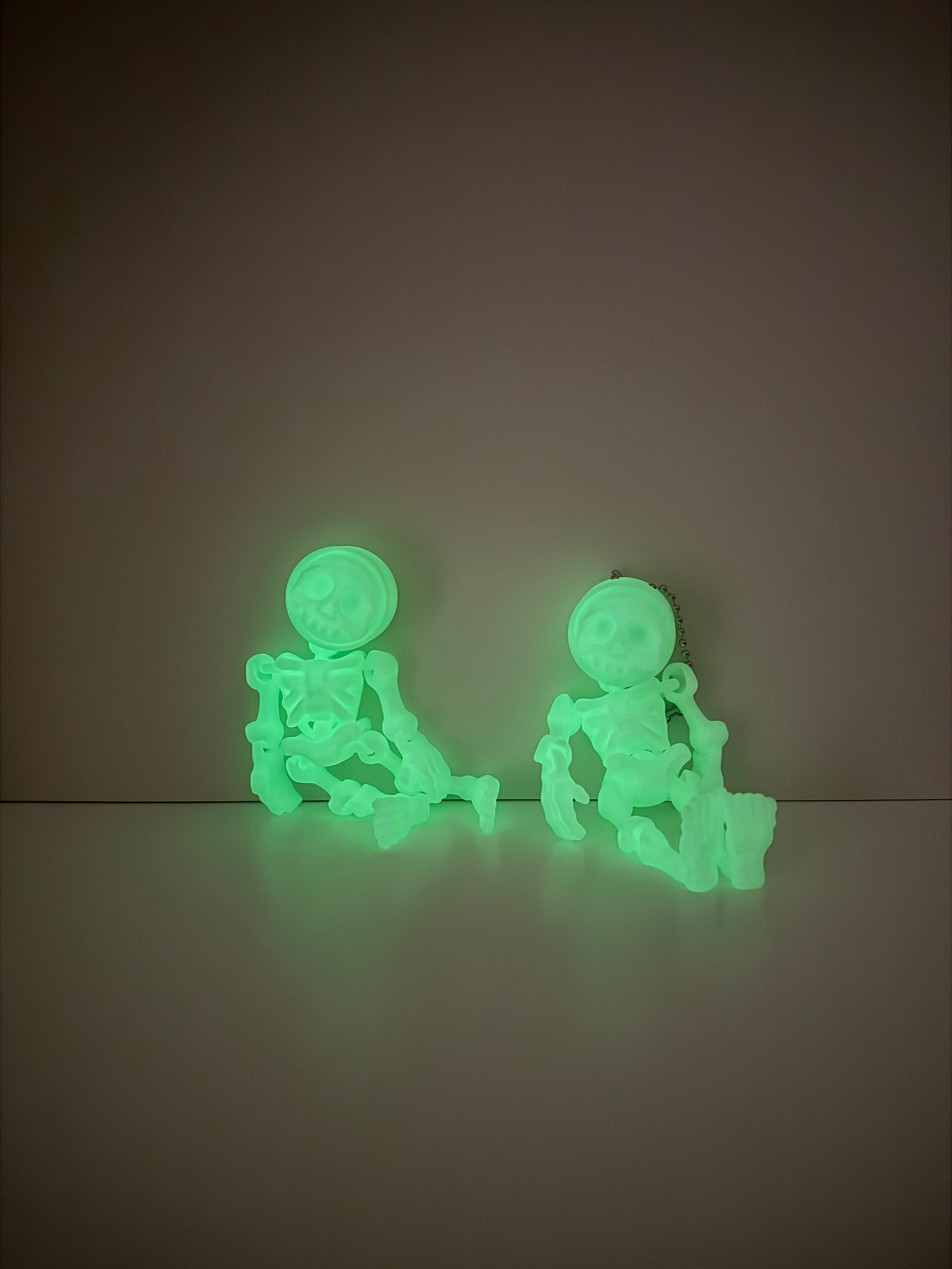 Articulated Skeleton Keyring Clicker