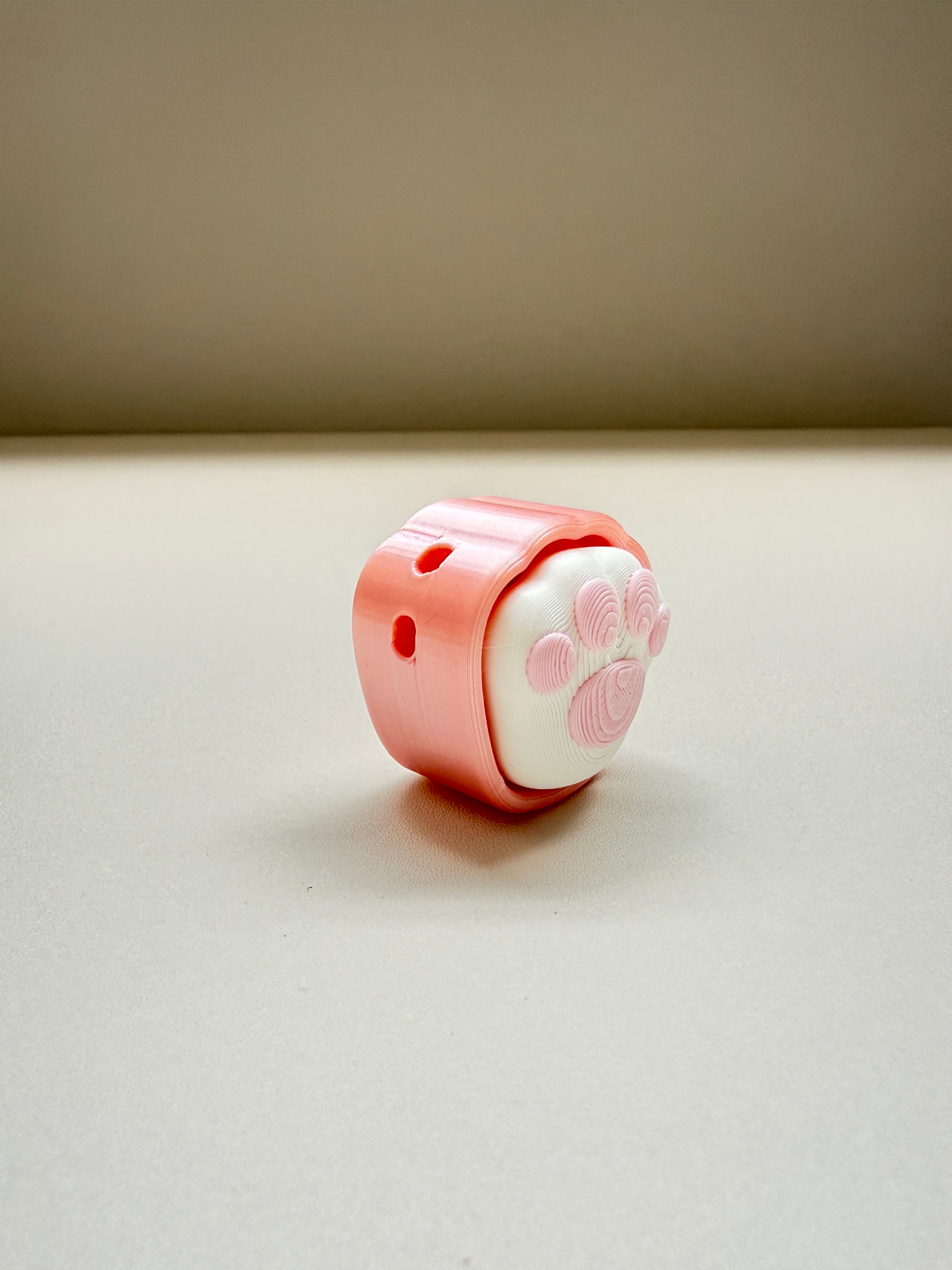 Cat Paw Keyring Clicker