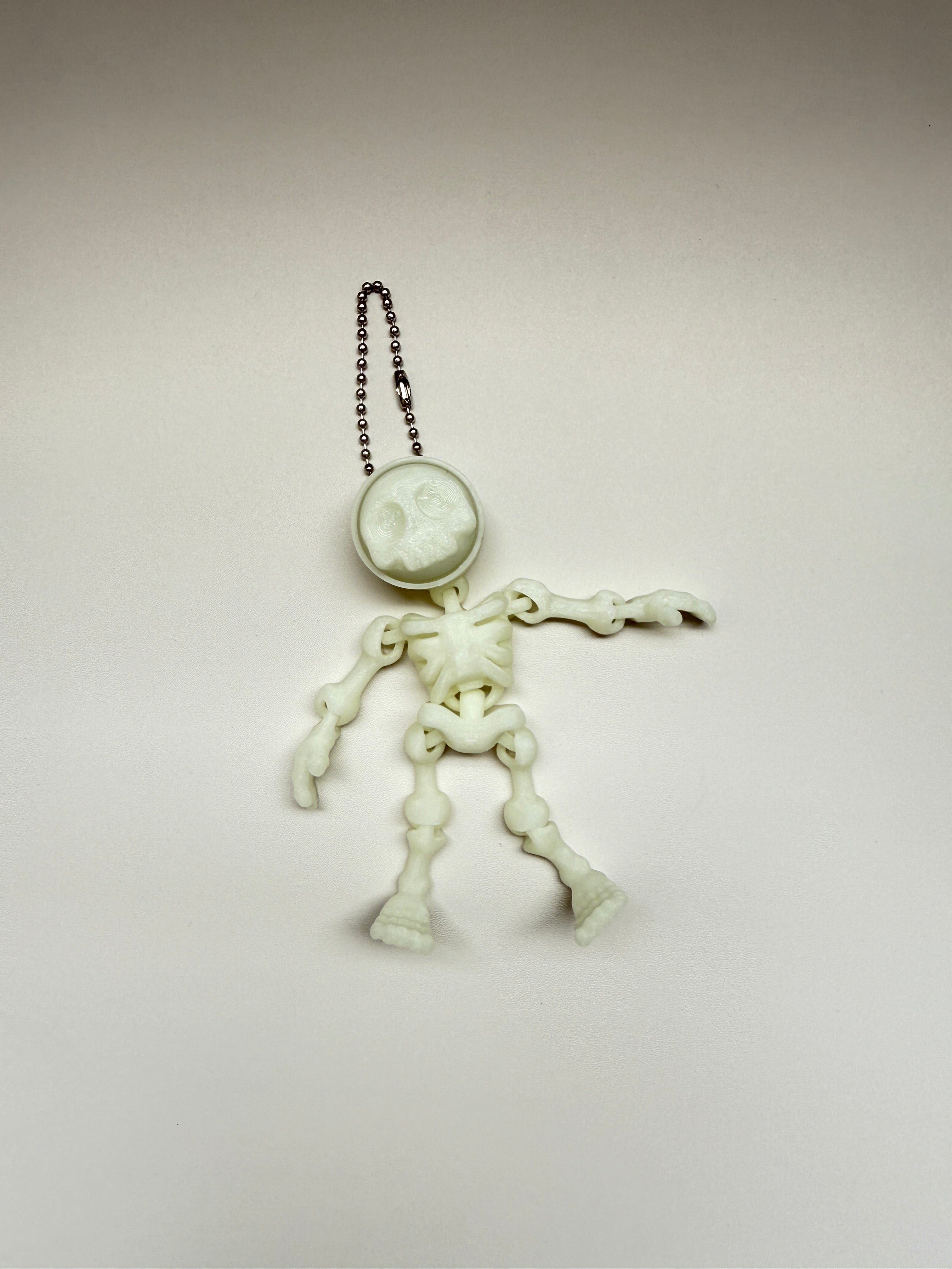 Articulated Skeleton Keyring Clicker