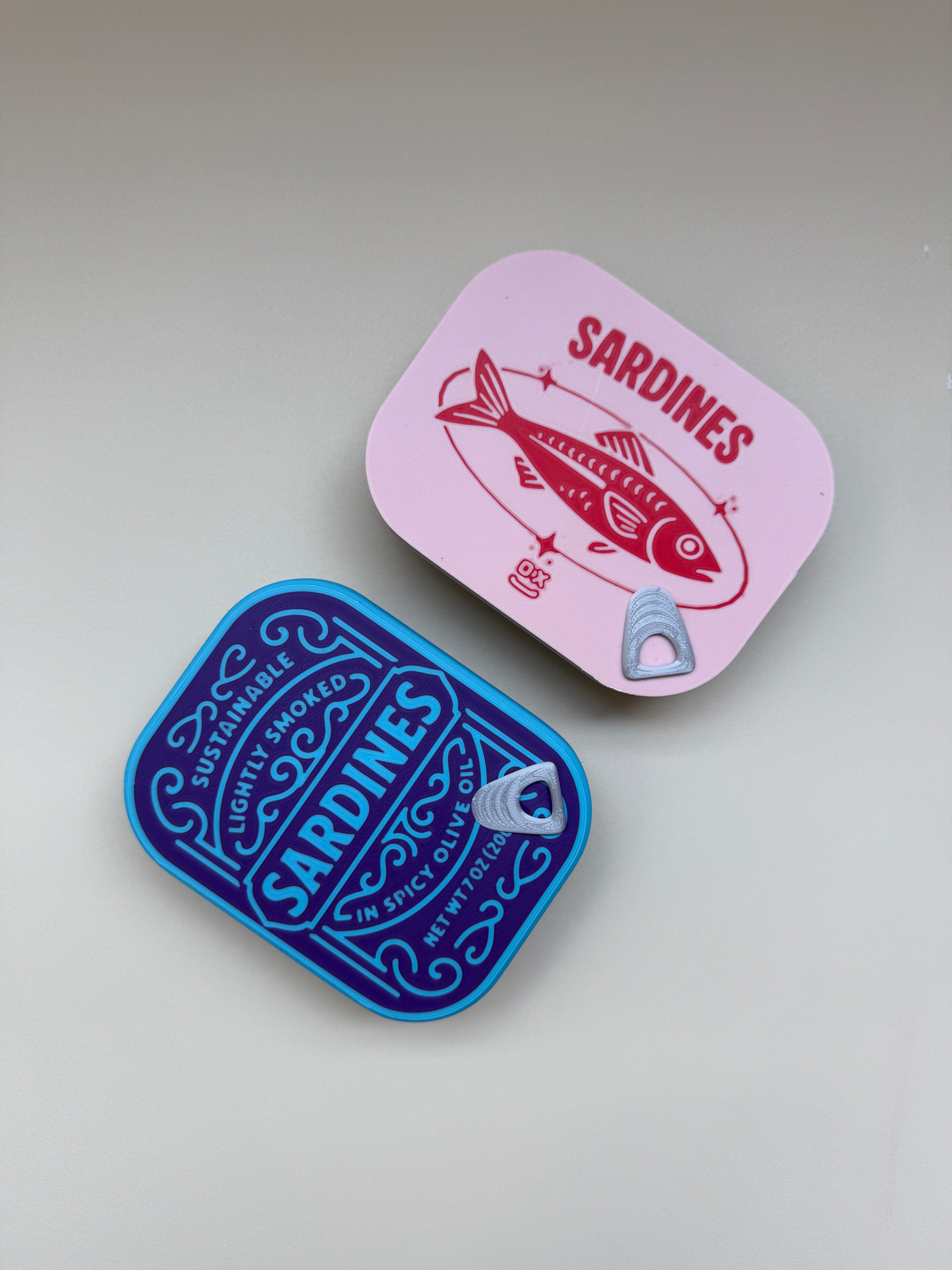 Sardines Tincase Clicker