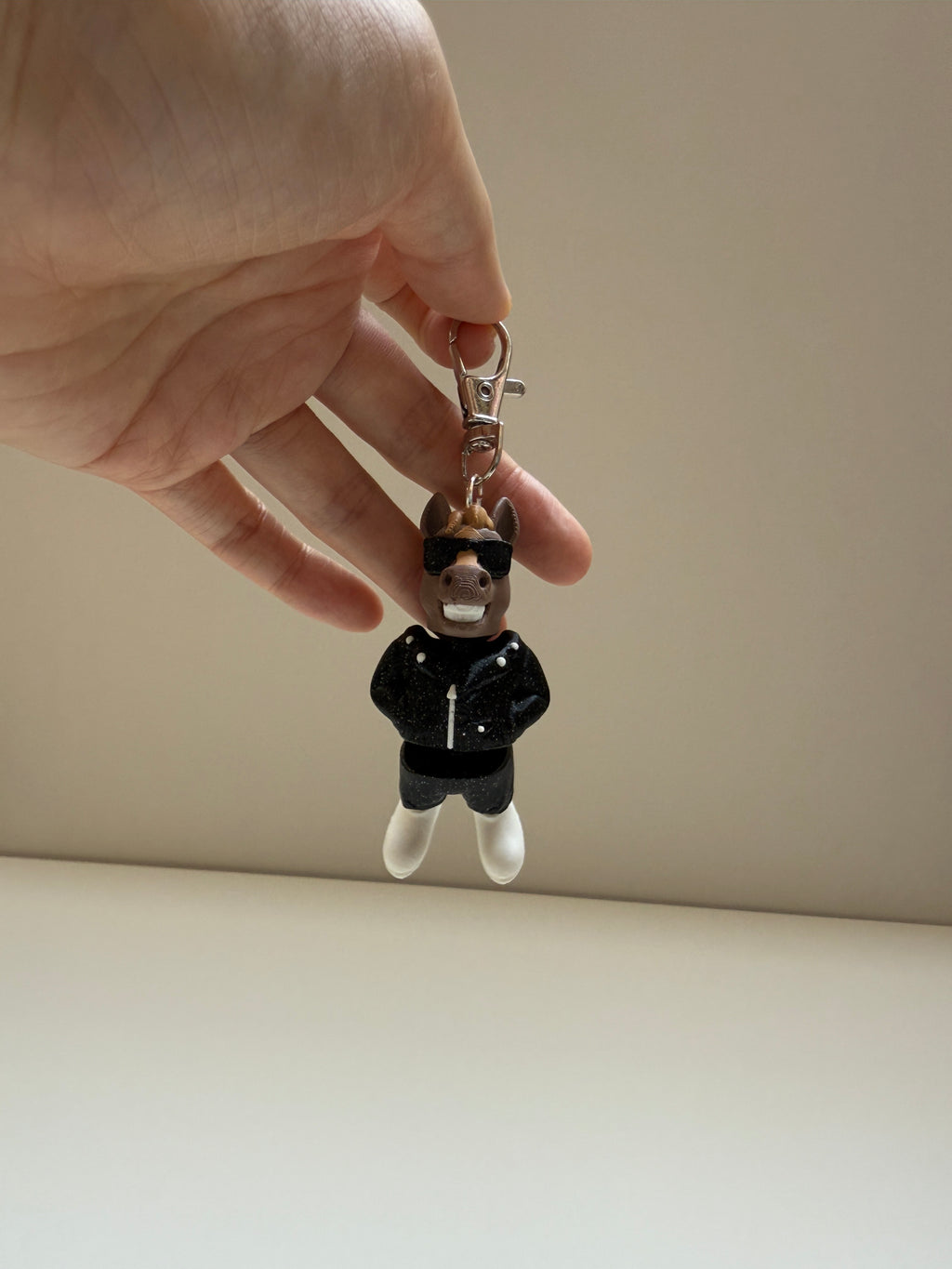 Articulated Mr.Horse Keyring