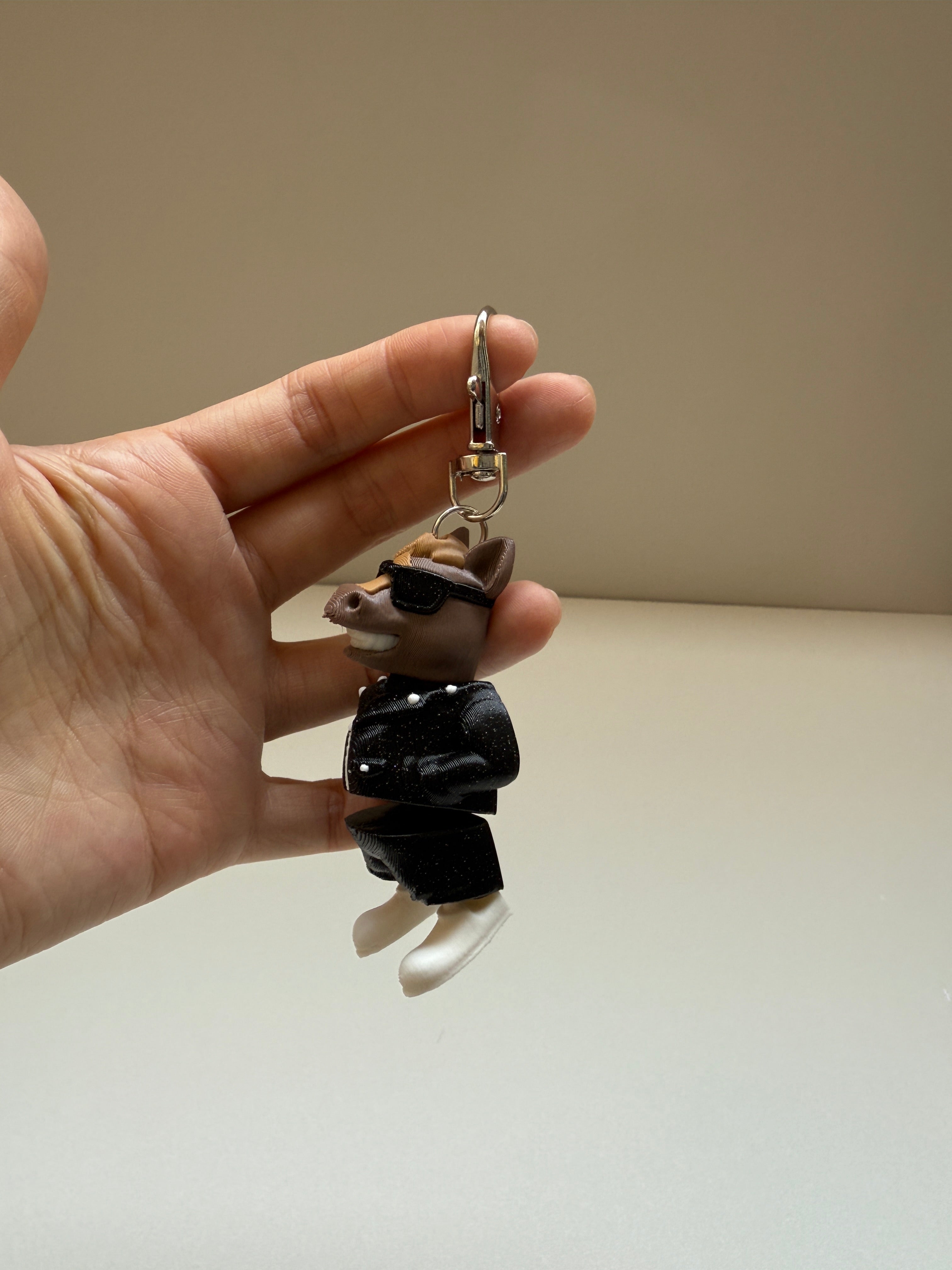 Articulated Mr.Horse Keyring