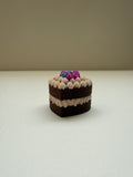 Chocolate Berry Cake Keyring Clicker