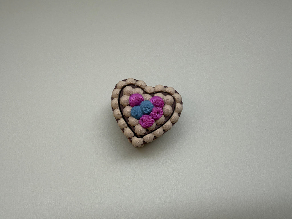 Chocolate Berry Cake Keyring Clicker