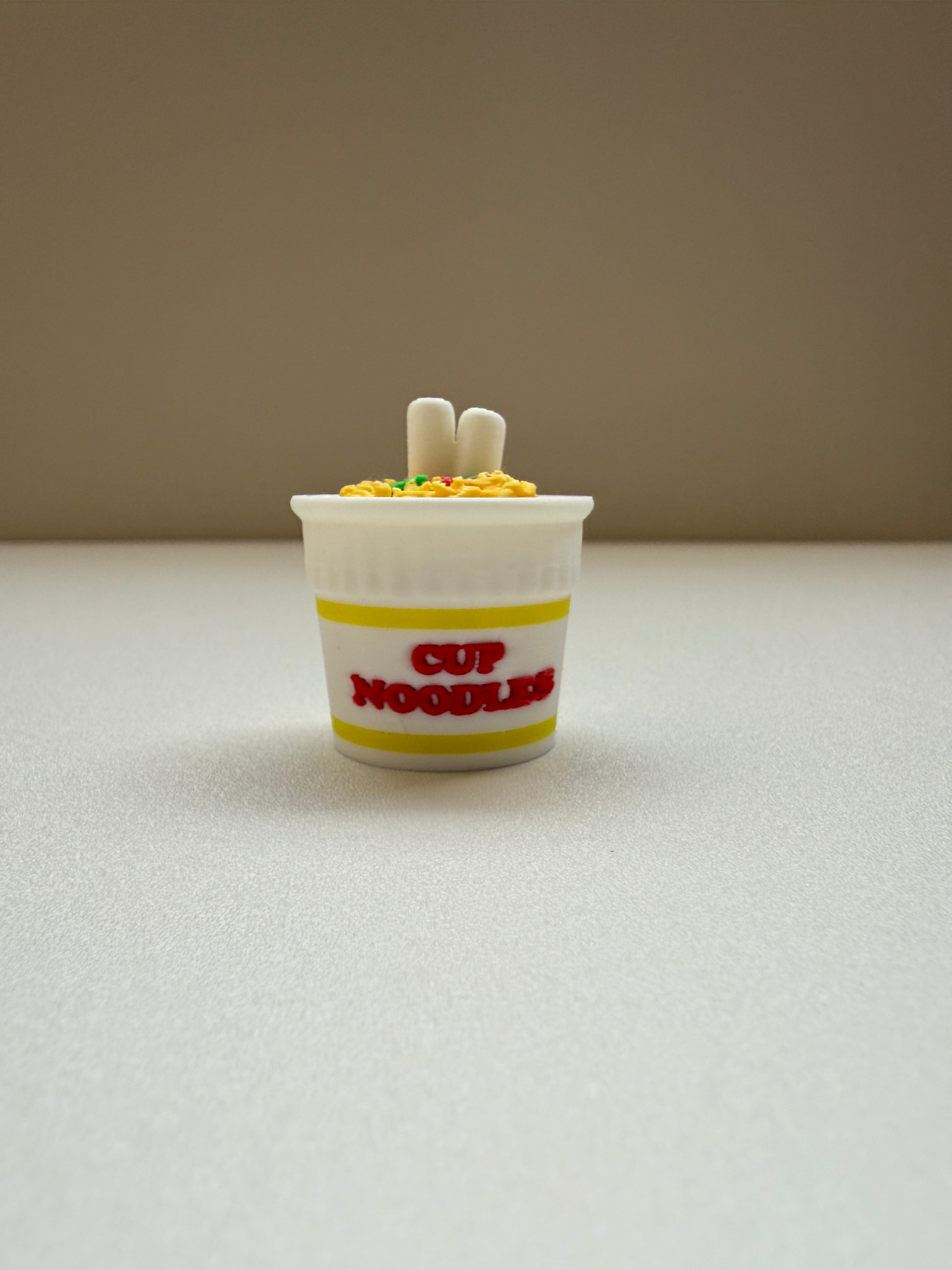 Cup Noodles Keyring Clicker