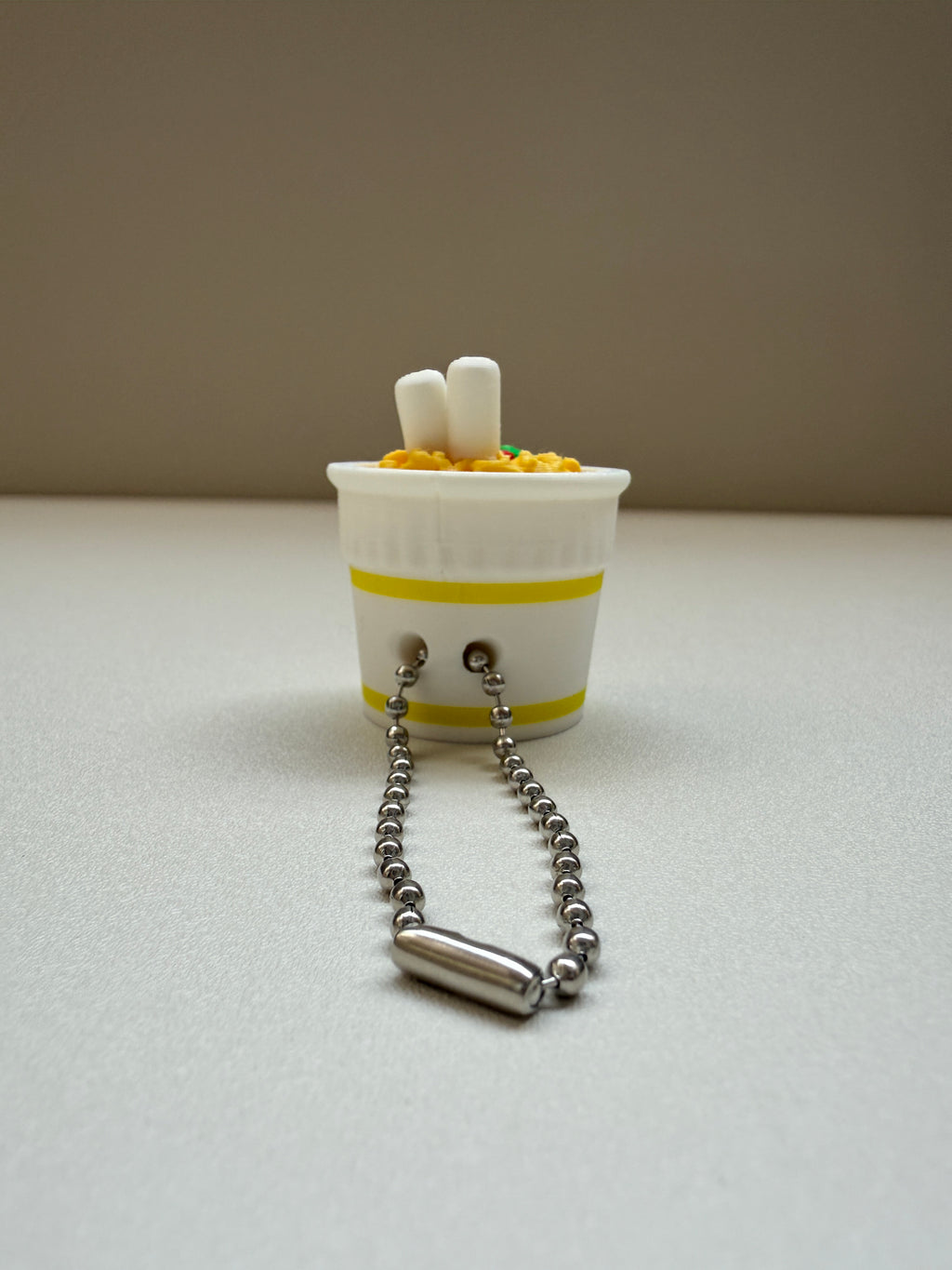 Cup Noodles Keyring Clicker