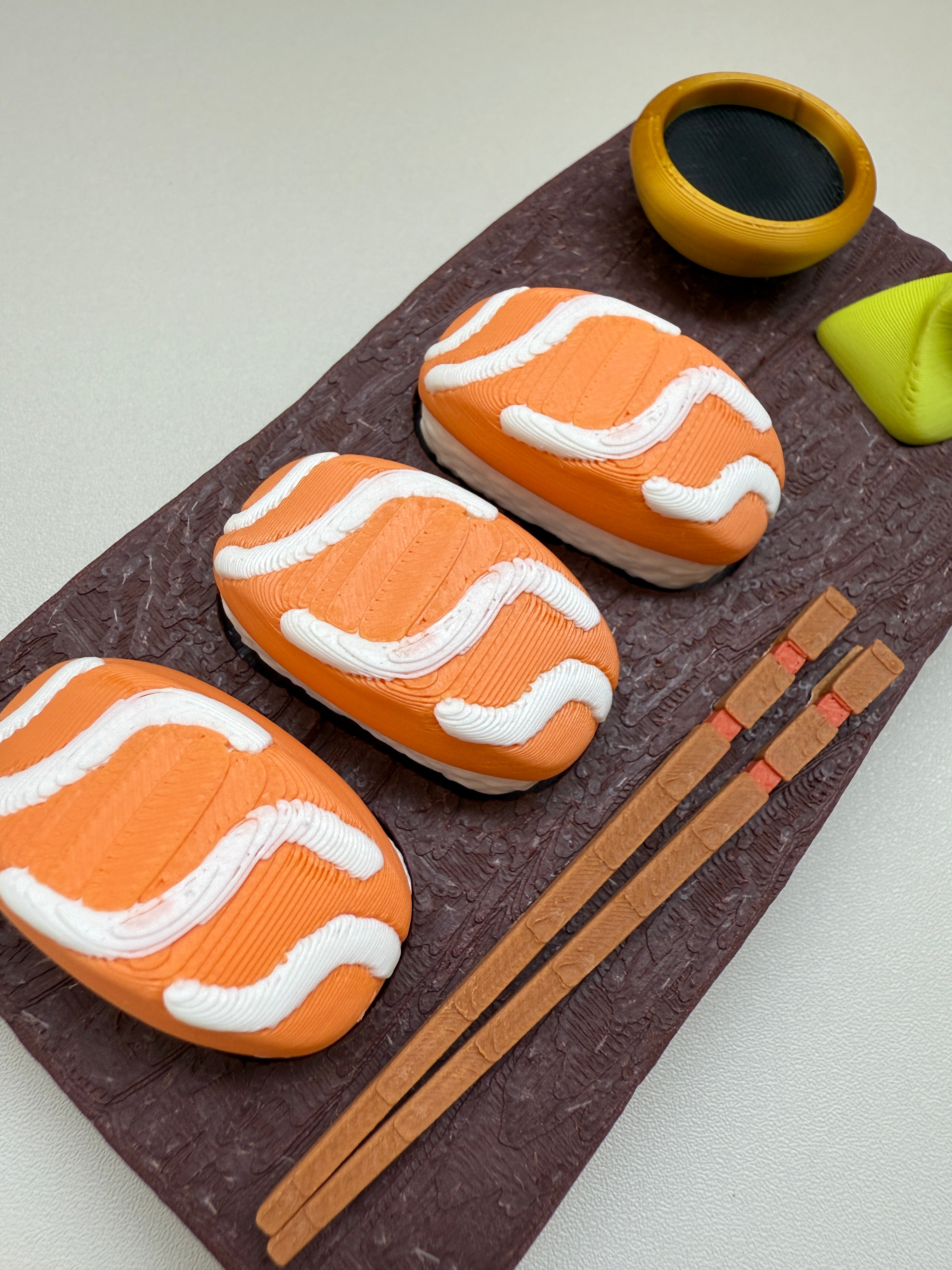 Salmon Sushi Set Clicker