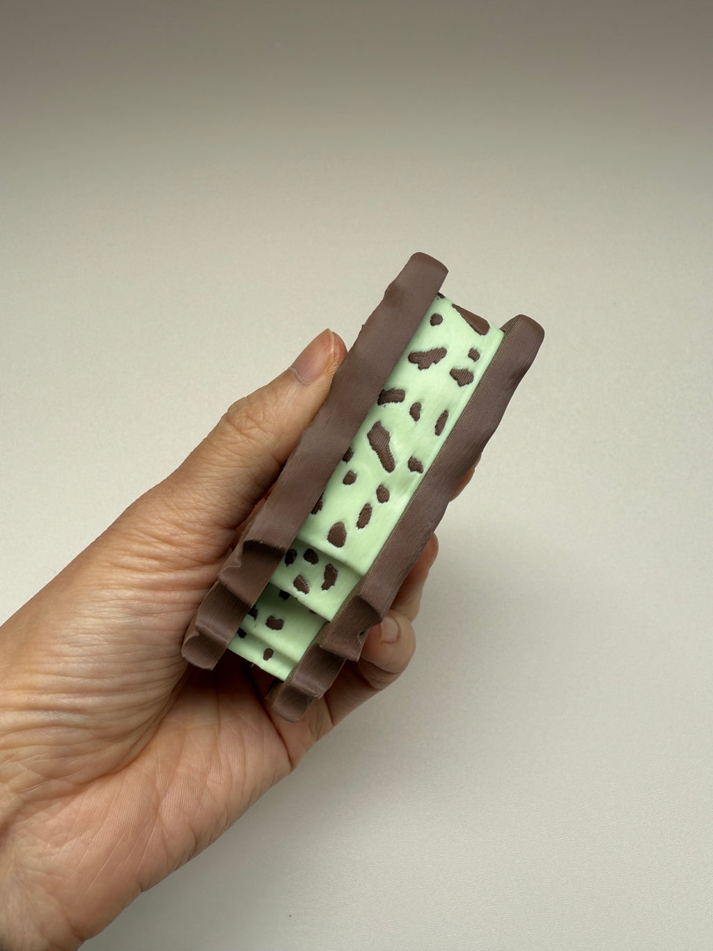 Ice Cream Sand Keyring Clicker