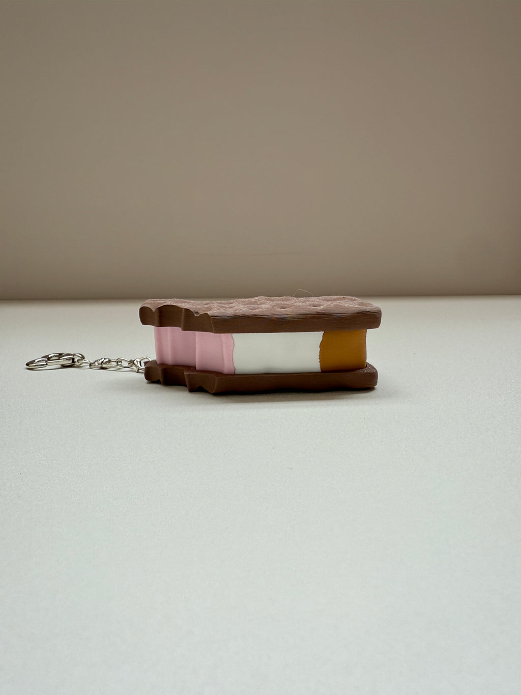 Ice Cream Sand Keyring Clicker