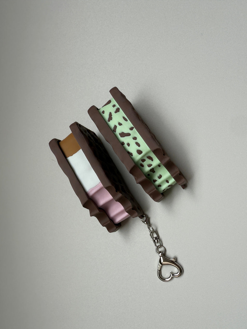 Ice Cream Sand Keyring Clicker