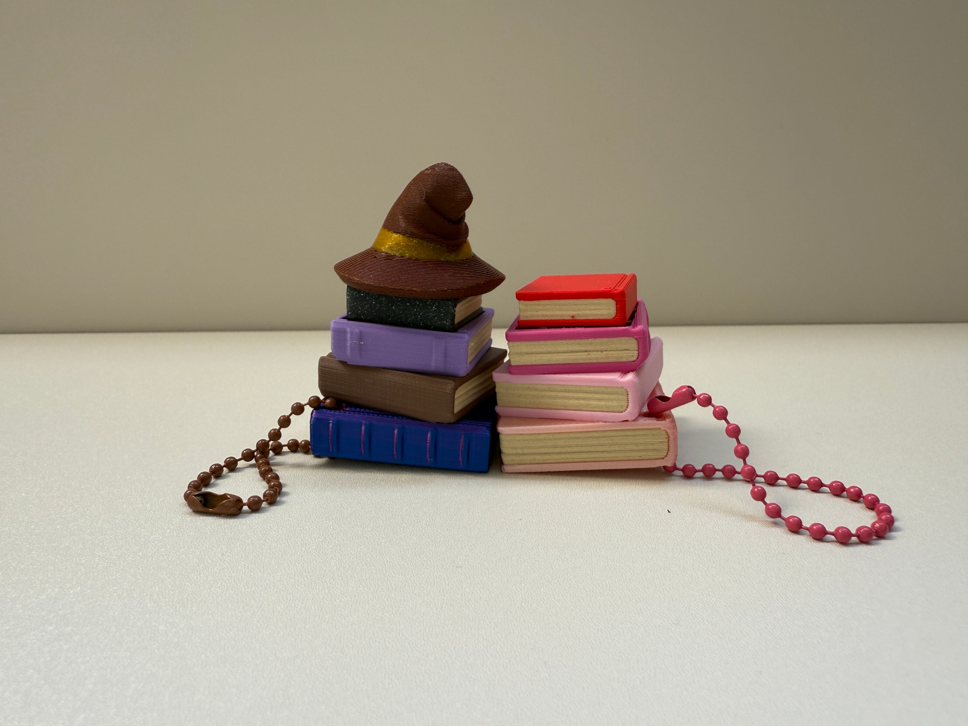 Book Lovers Keyring Clicker