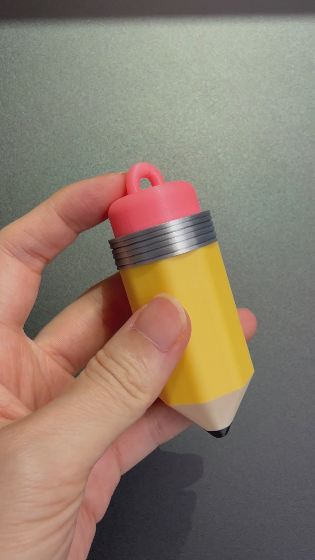 ペンシルクリッカーキーリング